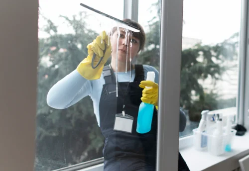 Nettoyage de vitres intérieures et extérieures à Saint-Mathurin